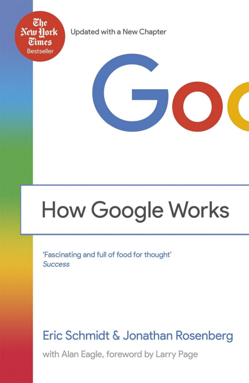 How Google Works (paperback book)
